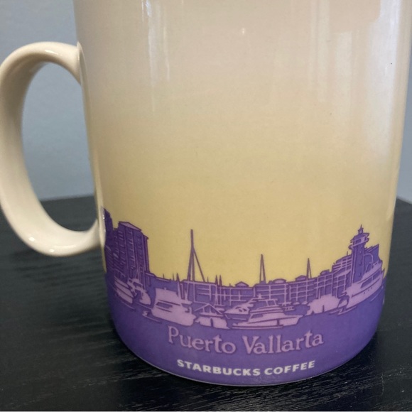 Starbucks PUERTO VALLARTA Mexico City Series 16oz coffee mug Global Icon 2014 - Picture 5 of 9